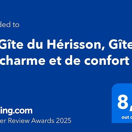 Le Gite Du Herisson, Gite De Charme Et De Confort Le Menoux Exteriör bild